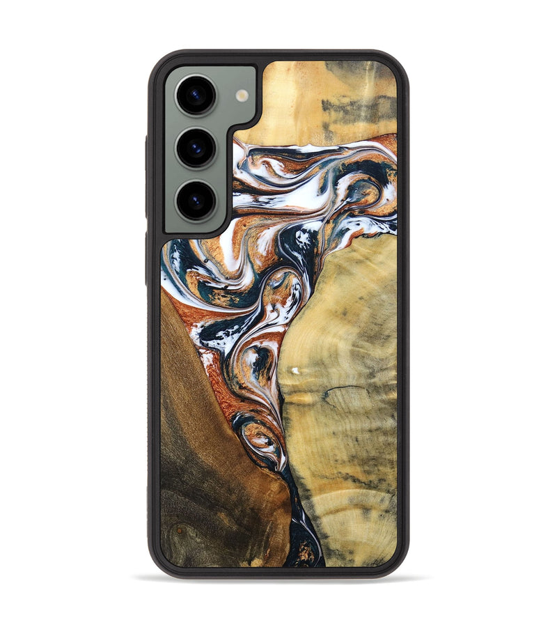 Galaxy S23 Plus Wood+Resin Phone Case - Fabian (Mosaic, 693455)