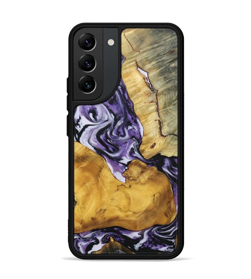 Galaxy S22 Plus Wood+Resin Phone Case - Corbin (Mosaic, 693466)