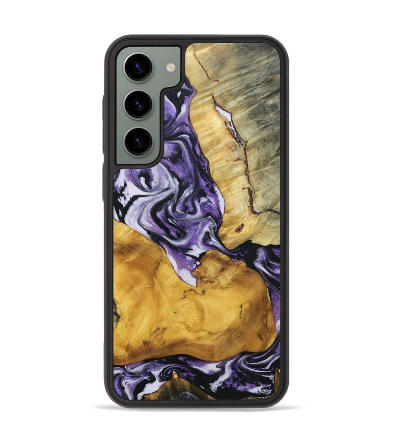 Galaxy S23 Plus Wood+Resin Phone Case - Corbin (Mosaic, 693466)