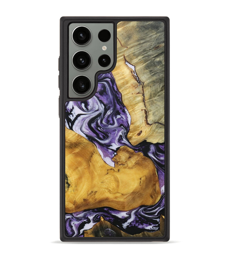 Galaxy S23 Ultra Wood+Resin Phone Case - Corbin (Mosaic, 693466)