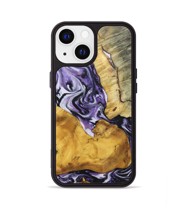 iPhone 13 Wood+Resin Phone Case - Corbin (Mosaic, 693466)