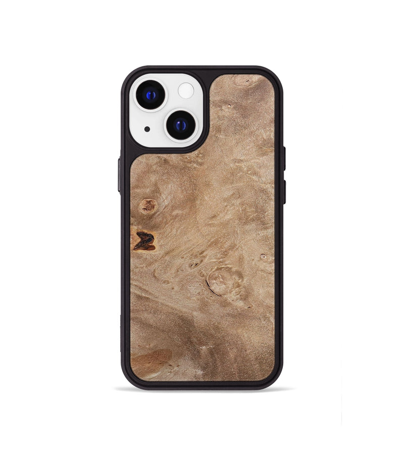 iPhone 13 mini Wood+Resin Phone Case - Annabelle (Wood Burl, 693499)
