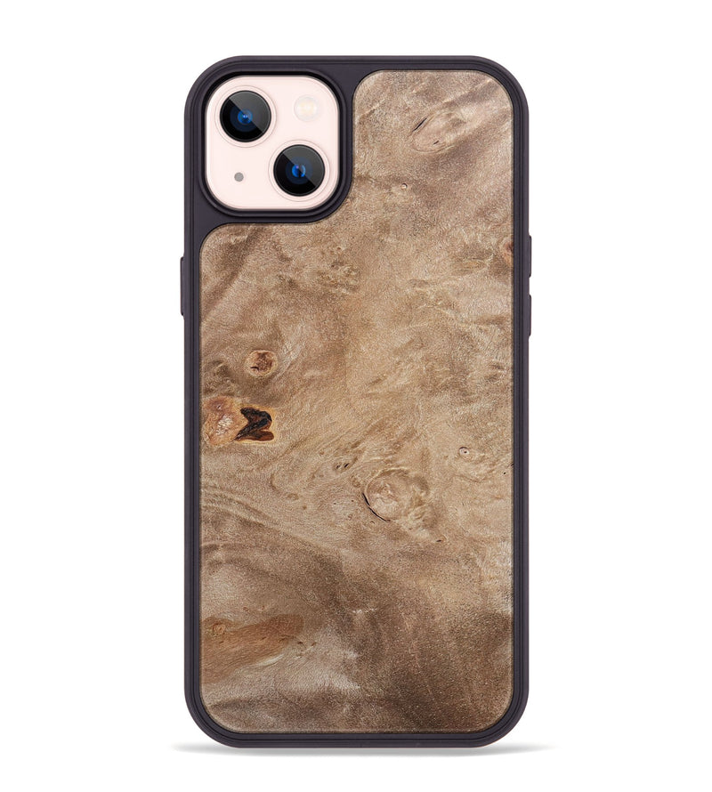 iPhone 14 Plus Wood+Resin Phone Case - Annabelle (Wood Burl, 693499)