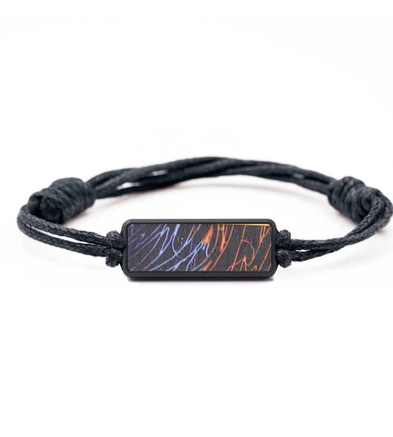 Classic Wood+Resin Bracelet - Khadijah (Fire & Ice, 693657)