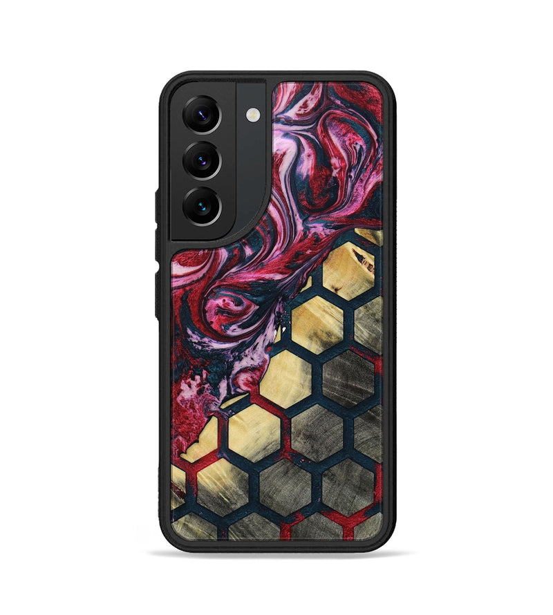 Galaxy S22 Wood+Resin Phone Case - Laurie (Pattern, 693681)
