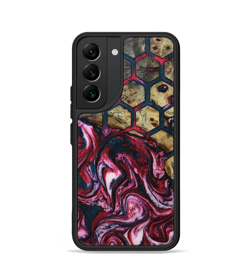Galaxy S22 Wood+Resin Phone Case - Jeremiah (Pattern, 693685)