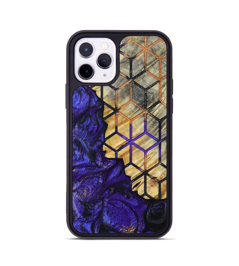 iPhone 11 Pro Wood+Resin Phone Case - Roderick (Pattern, 693700)