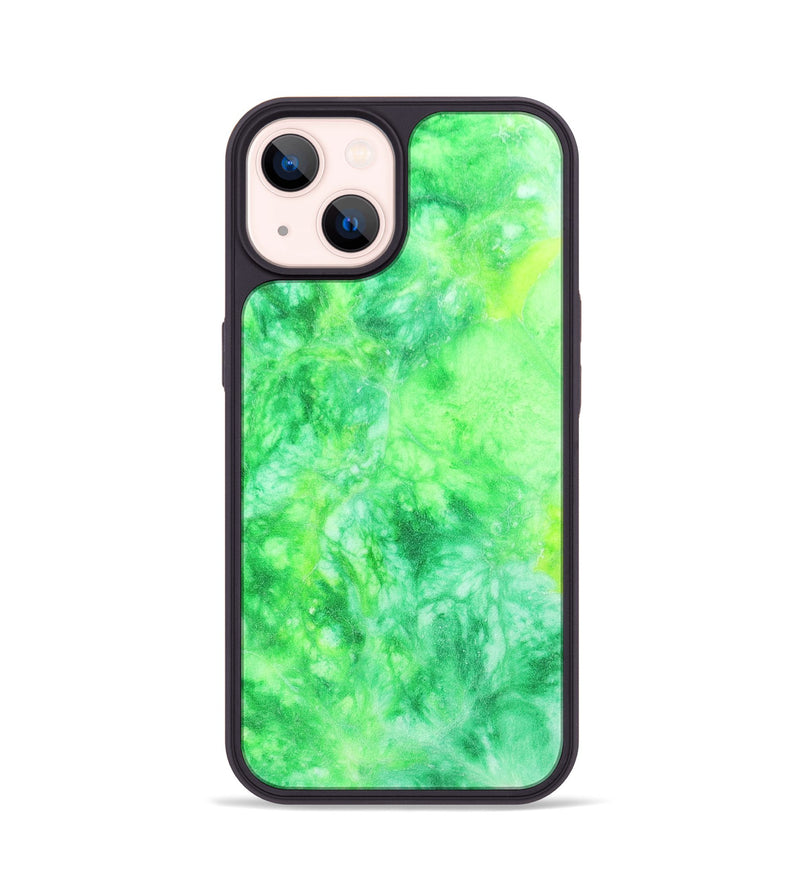 iPhone 14 ResinArt Phone Case - Kailey (Watercolor, 693708)