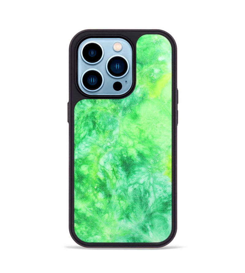 iPhone 14 Pro ResinArt Phone Case - Kailey (Watercolor, 693708)