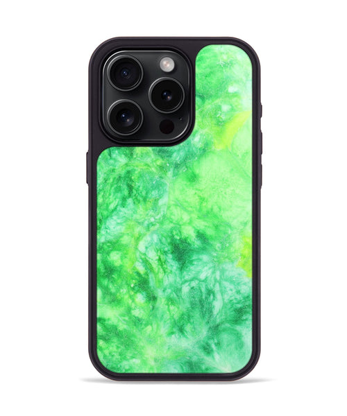 iPhone 15 Pro ResinArt Phone Case - Kailey (Watercolor, 693708)