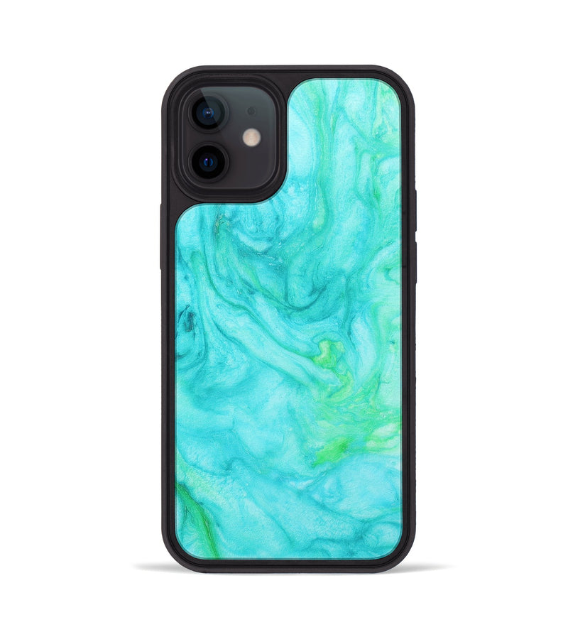 iPhone 12 ResinArt Phone Case - Alicia (Watercolor, 693709)