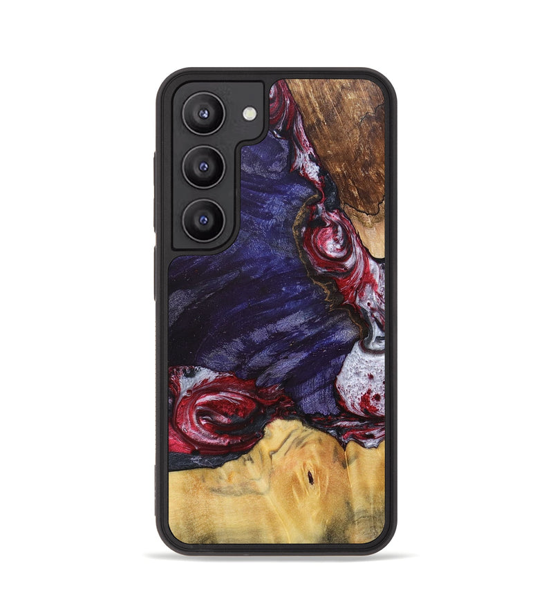 Galaxy S23 Wood+Resin Phone Case - Judy (Mosaic, 693738)