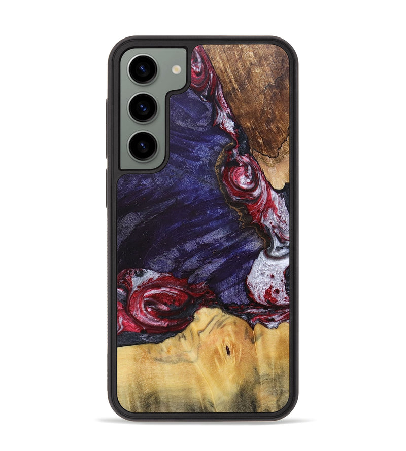 Galaxy S23 Plus Wood+Resin Phone Case - Judy (Mosaic, 693738)