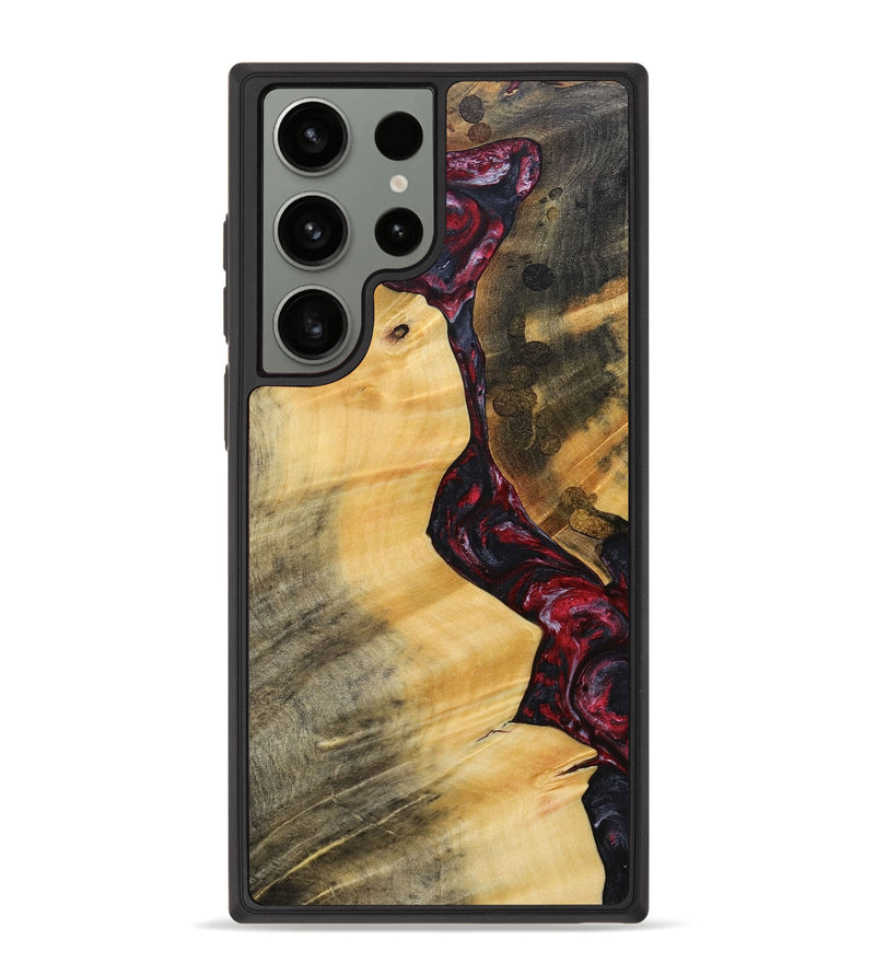 Galaxy S23 Ultra Wood+Resin Phone Case - Everleigh (Mosaic, 693743)