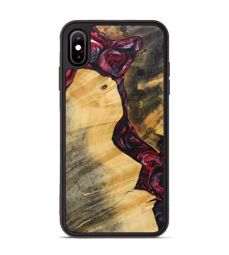 iPhone Xs Max Wood+Resin Phone Case - Everleigh (Mosaic, 693743)