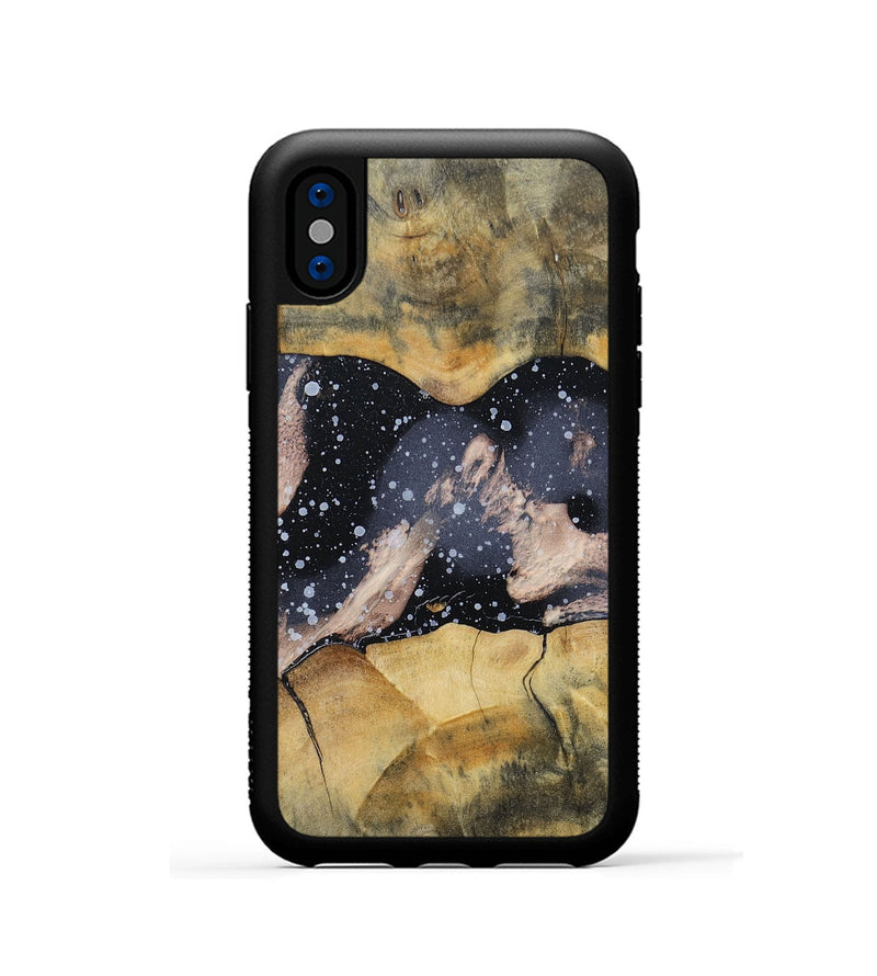 iPhone Xs Wood+Resin Phone Case - Corey (Cosmos, 693875)