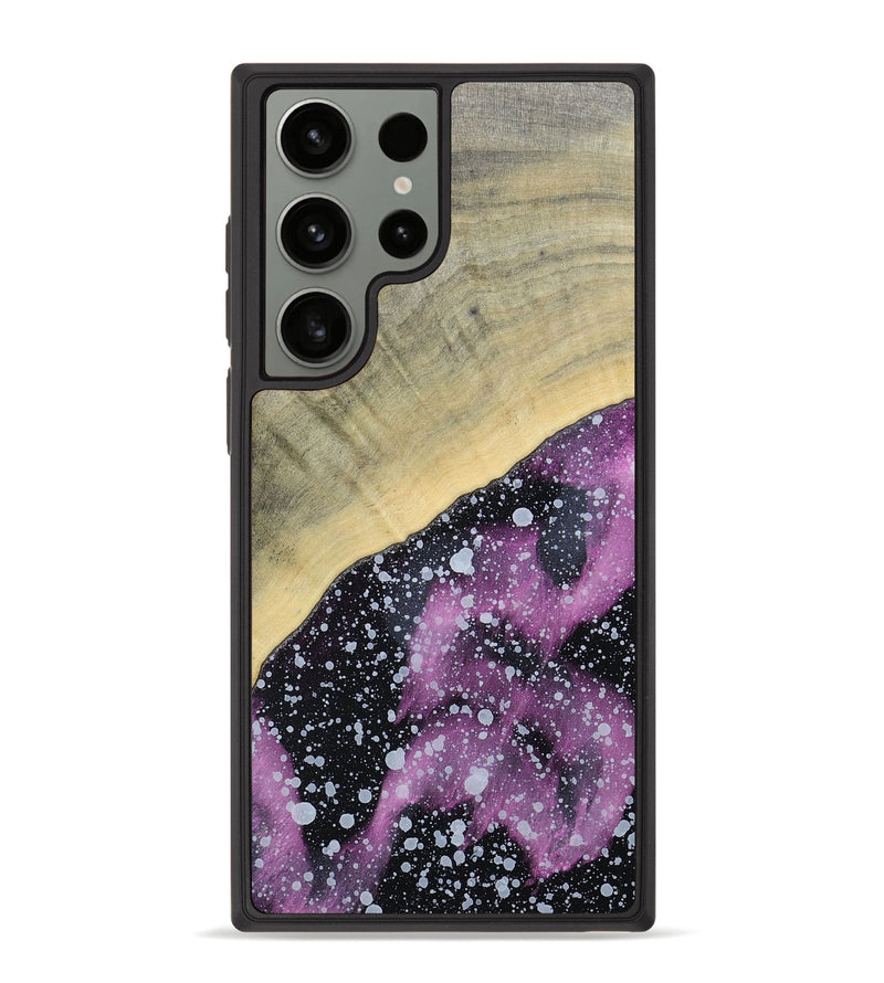 Galaxy S23 Ultra Wood+Resin Phone Case - Connie (Cosmos, 693878)