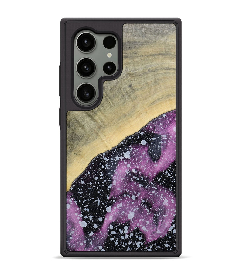 Galaxy S24 Ultra Wood+Resin Phone Case - Connie (Cosmos, 693878)