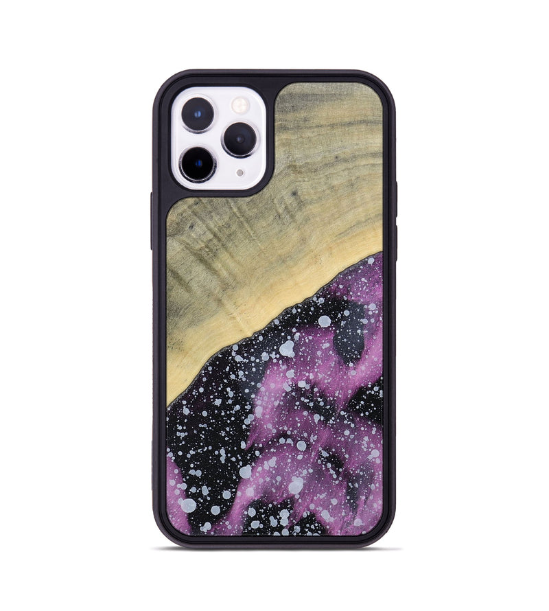 iPhone 11 Pro Wood+Resin Phone Case - Connie (Cosmos, 693878)