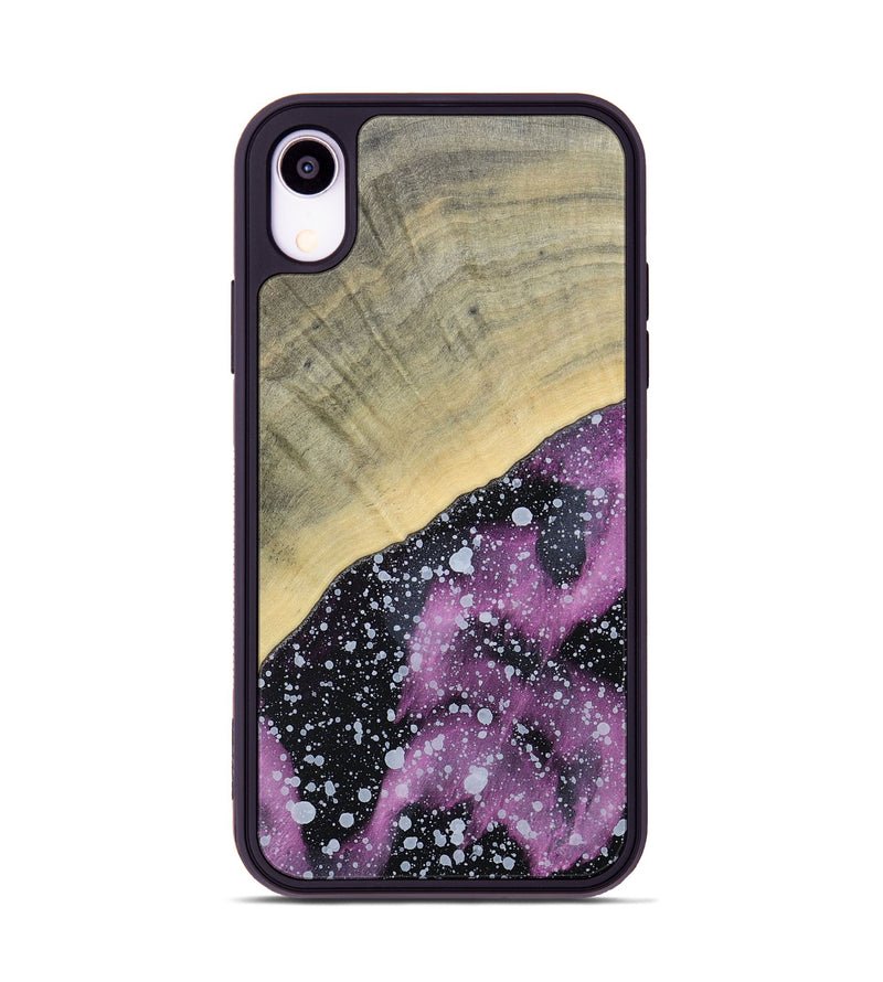 iPhone Xr Wood+Resin Phone Case - Connie (Cosmos, 693878)
