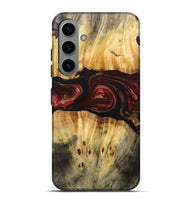 Galaxy S24 Plus Wood+Resin Live Edge Phone Case - Bryce (Red, 693995)