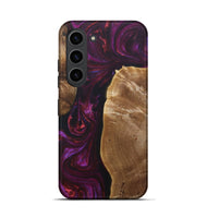 Galaxy S23 Wood+Resin Live Edge Phone Case - Roderick (Red, 693997)