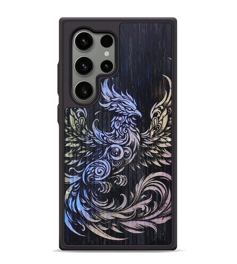 Galaxy S24 Ultra Wood+Resin Phone Case - Ricardo (Fire & Ice, 694063)