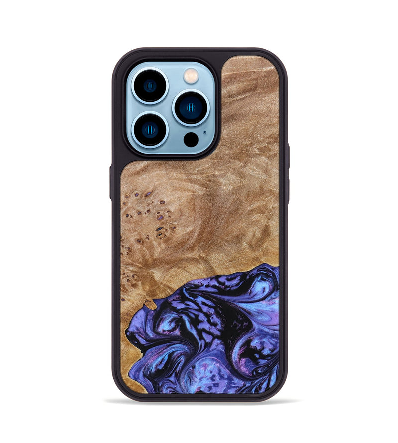 iPhone 14 Pro  Phone Case - Demetrius (Wood Burl, 694086)