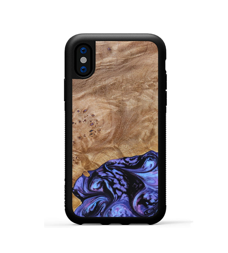 iPhone Xs  Phone Case - Demetrius (Wood Burl, 694086)