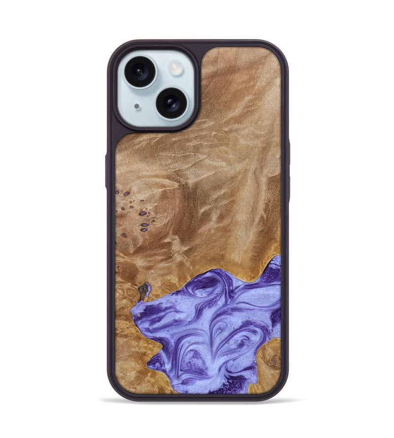 iPhone 15  Phone Case - Felicity (Wood Burl, 694101)