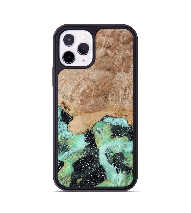 iPhone 11 Pro Wood+Resin Phone Case - Ada (Cosmos, 694184)