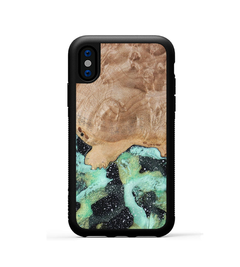 iPhone Xs Wood+Resin Phone Case - Ada (Cosmos, 694184)