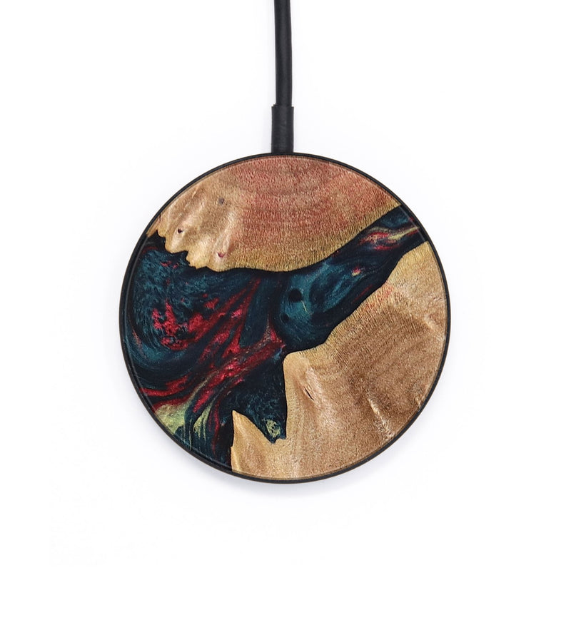 Circle Wood+Resin Wireless Charger - Omar (Reggae, 694225)