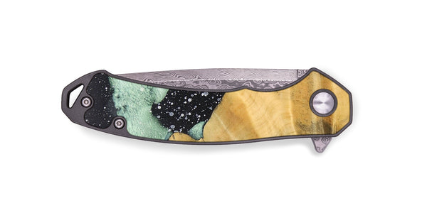 EDC Wood+Resin Pocket Knife - Pamela (Orbit, 694255)