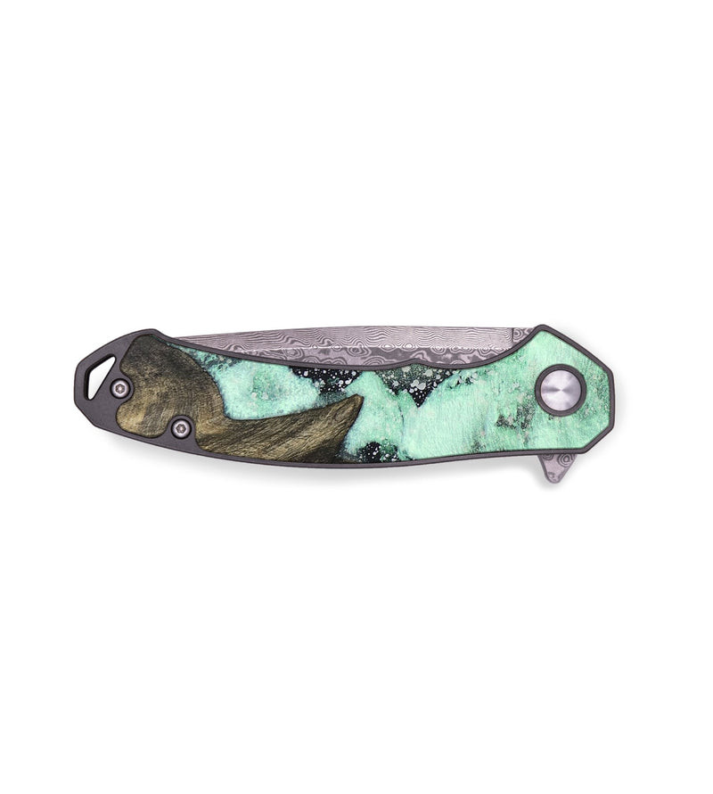 EDC Wood+Resin Pocket Knife - Giovanni (Orbit, 694258)