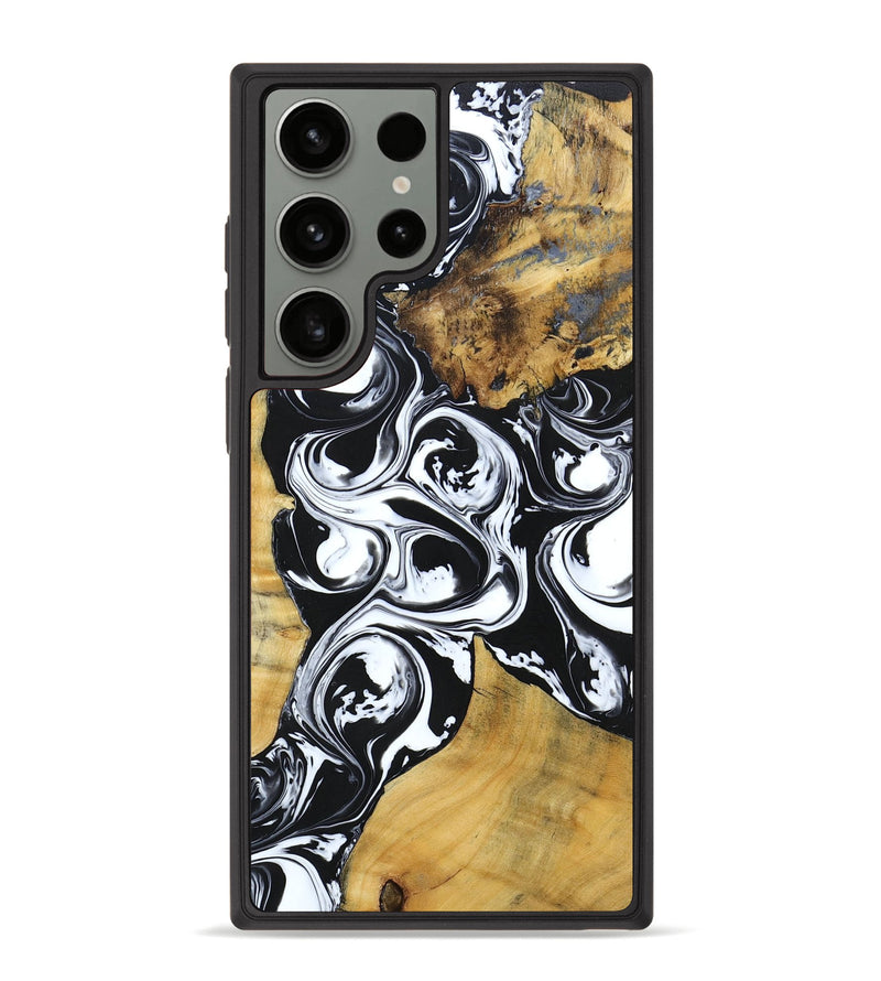 Galaxy S23 Ultra Wood+Resin Phone Case - Miriam (Mosaic, 694325)