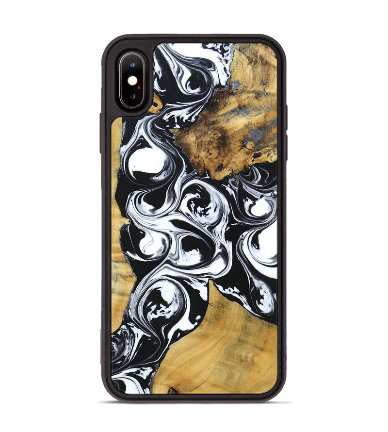 iPhone Xs Max Wood+Resin Phone Case - Miriam (Mosaic, 694325)