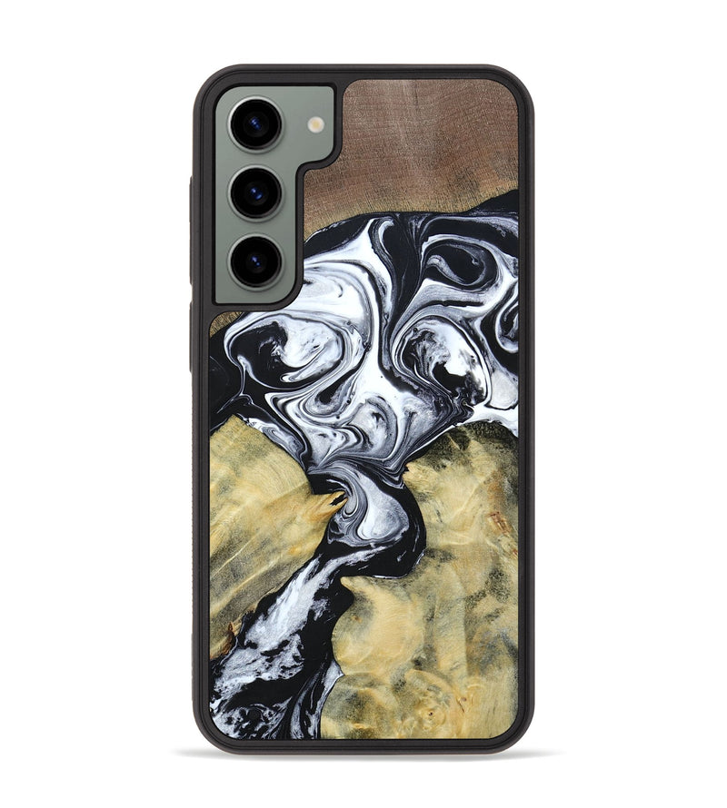 Galaxy S23 Plus Wood+Resin Phone Case - Heidi (Mosaic, 694326)