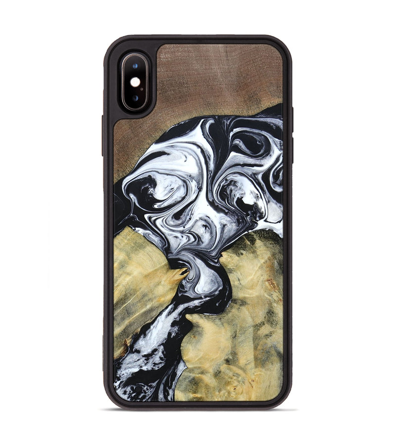 iPhone Xs Max Wood+Resin Phone Case - Heidi (Mosaic, 694326)
