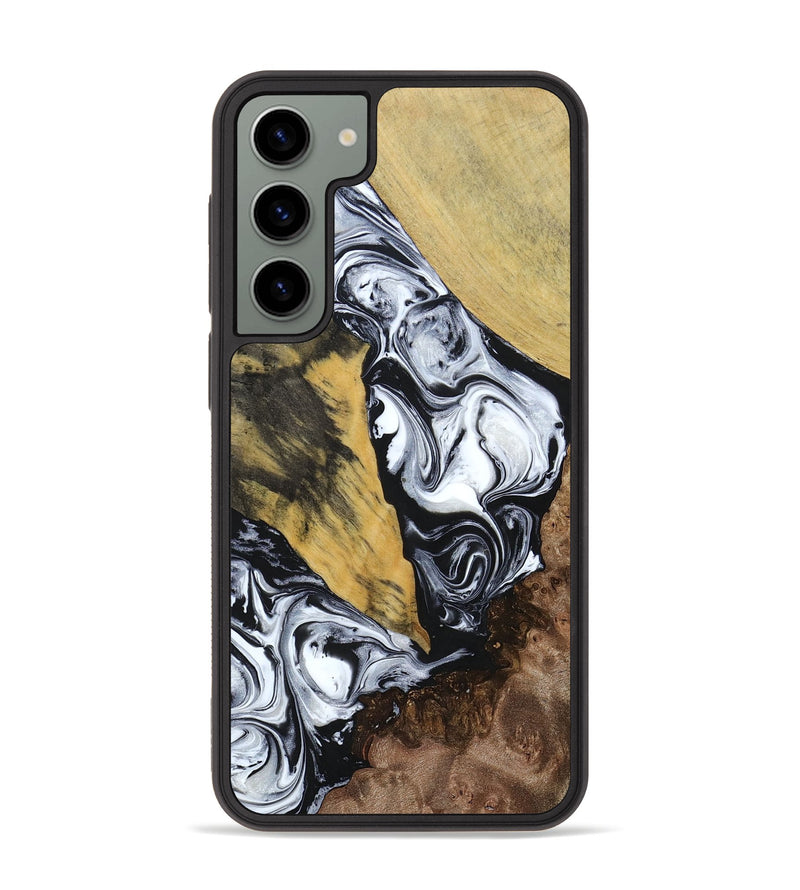 Galaxy S23 Plus Wood+Resin Phone Case - Alaia (Mosaic, 694327)