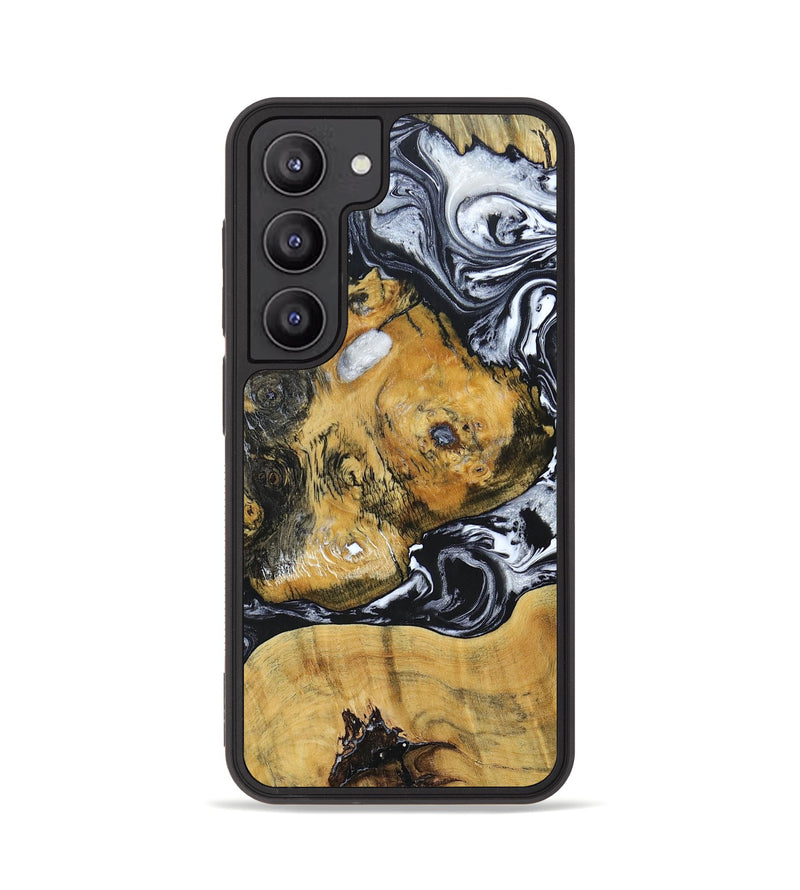 Galaxy S23 Wood+Resin Phone Case - Maggie (Mosaic, 694328)
