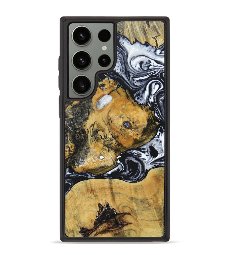 Galaxy S23 Ultra Wood+Resin Phone Case - Maggie (Mosaic, 694328)