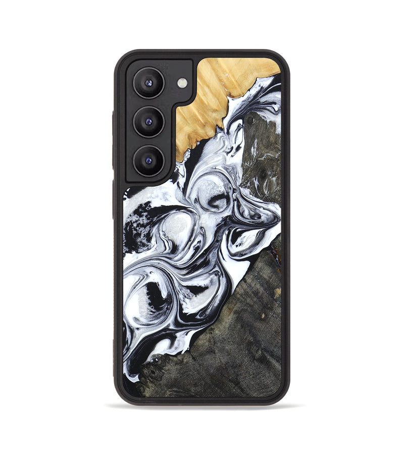 Galaxy S23 Wood+Resin Phone Case - Londyn (Mosaic, 694332)