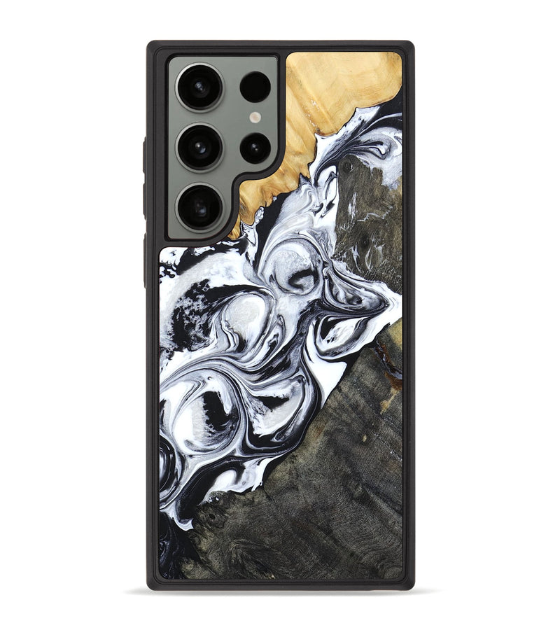 Galaxy S23 Ultra Wood+Resin Phone Case - Londyn (Mosaic, 694332)