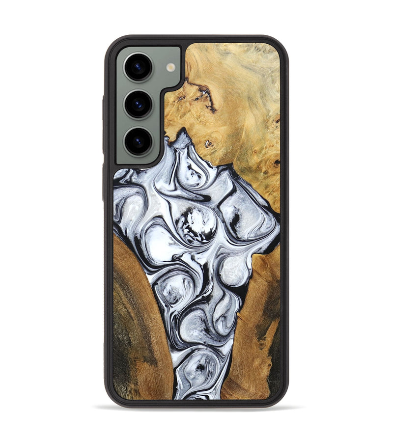 Galaxy S23 Plus Wood+Resin Phone Case - Jordan (Mosaic, 694336)