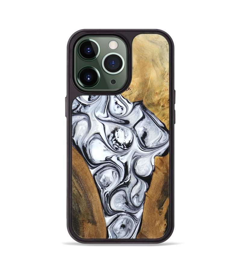 iPhone 13 Pro Wood+Resin Phone Case - Jordan (Mosaic, 694336)