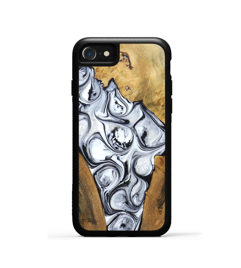 iPhone SE Wood+Resin Phone Case - Jordan (Mosaic, 694336)