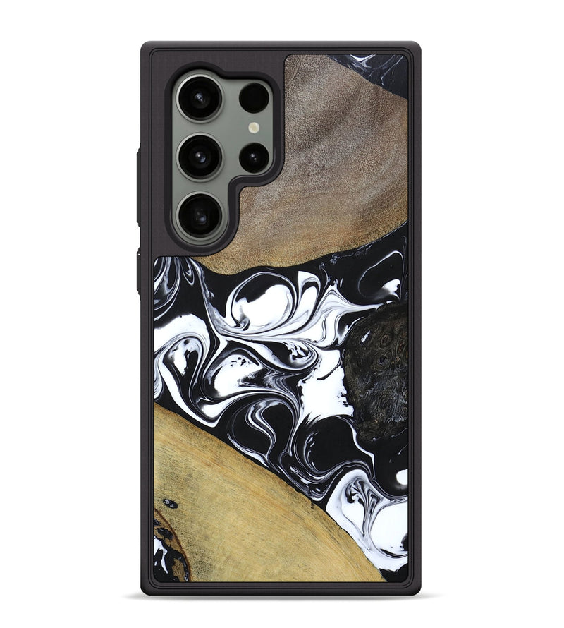 Galaxy S24 Ultra Wood+Resin Phone Case - Nellie (Mosaic, 694338)