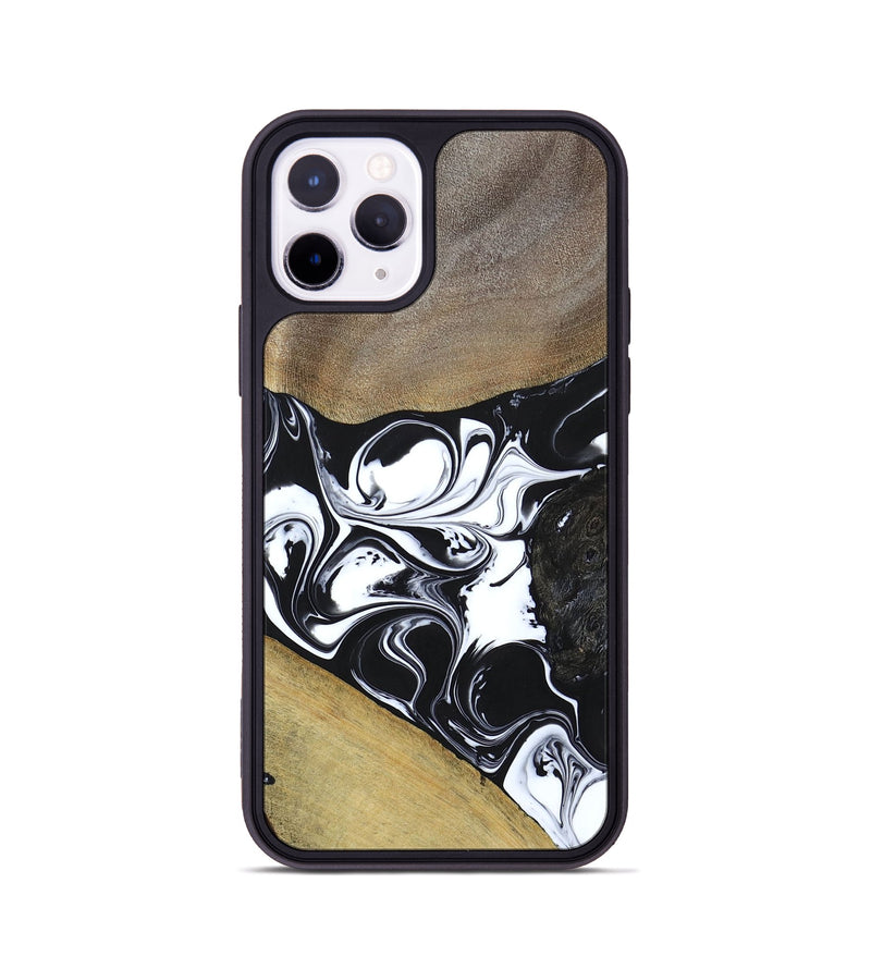 iPhone 11 Pro Wood+Resin Phone Case - Nellie (Mosaic, 694338)