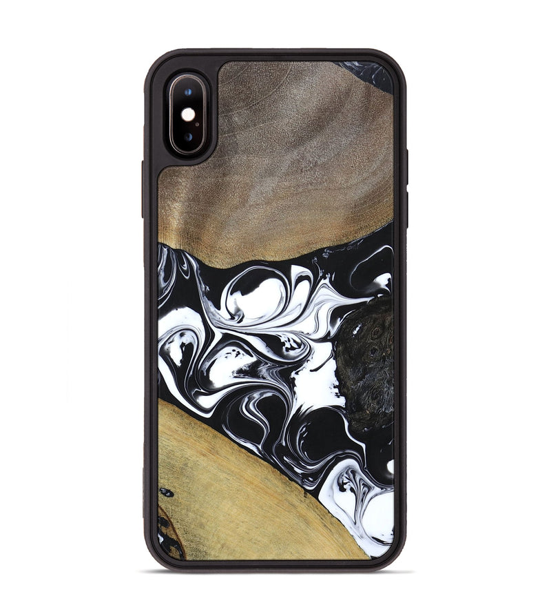 iPhone Xs Max Wood+Resin Phone Case - Nellie (Mosaic, 694338)